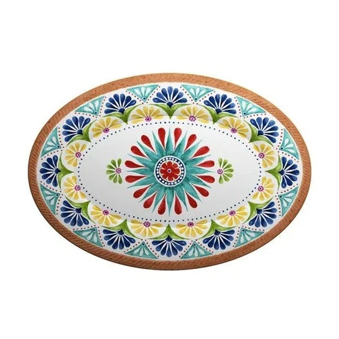 Plateau ovale mélamine 52cm - Porto