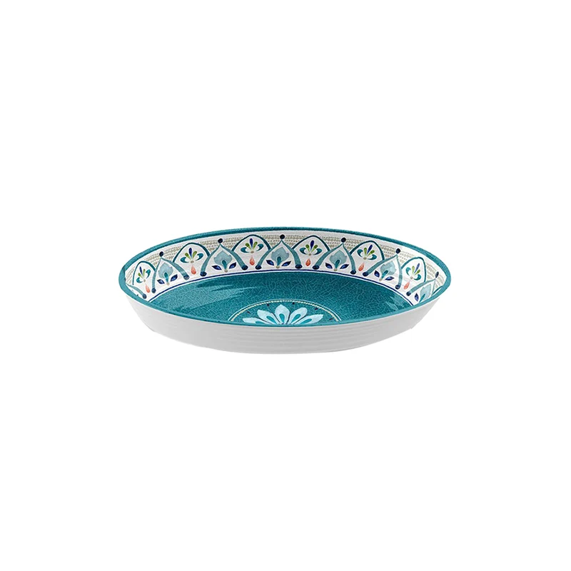 Plat ovale Risotto mélamine 34 cm - Rabat