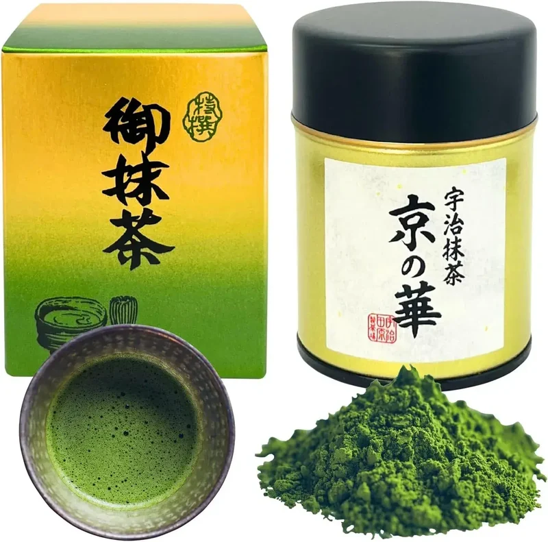 Ujitawara Seichajo Uji Matcha Kyoto no Hana Canned Tea Powder