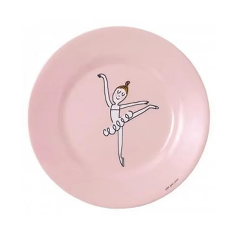 Assiette à dessert - Les Ballerines - Arabesque