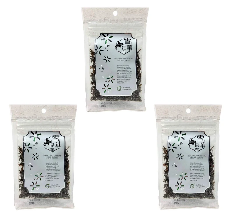 Daihoku Shredded Hokkaido Kombu Seaweed 30G Japanese Seaweed x 3