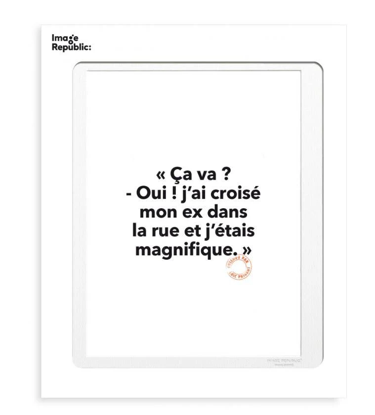 Affiche Loïc Prigent - Ca va? Oui !