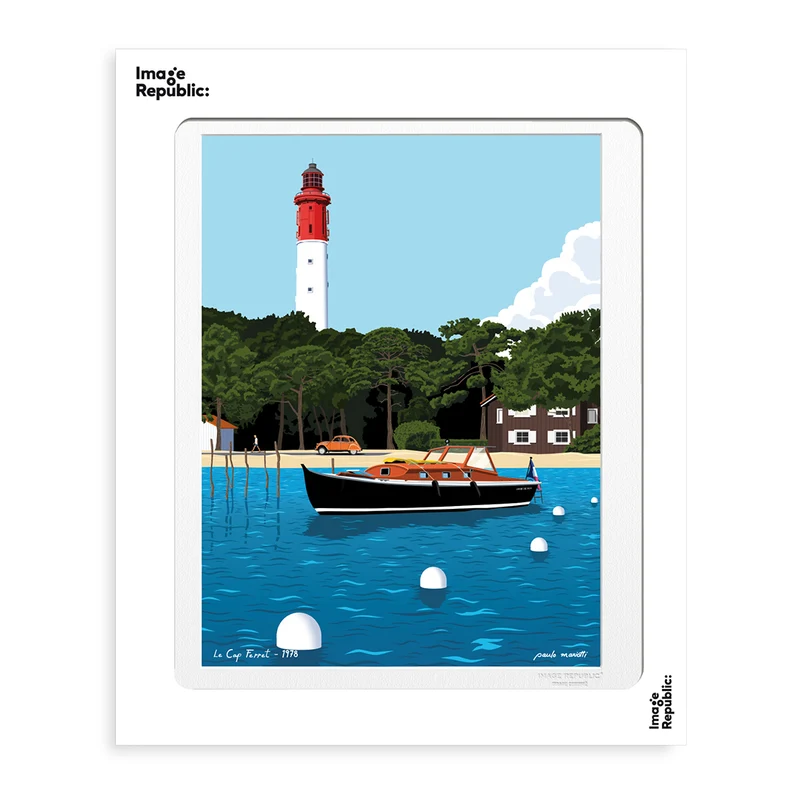 Affiche Mariotti - Cap Ferret