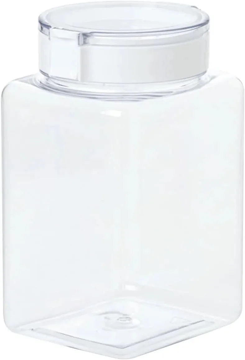 Nitori 2WAY One-Push Canister - 1.5L Middle Lid Container