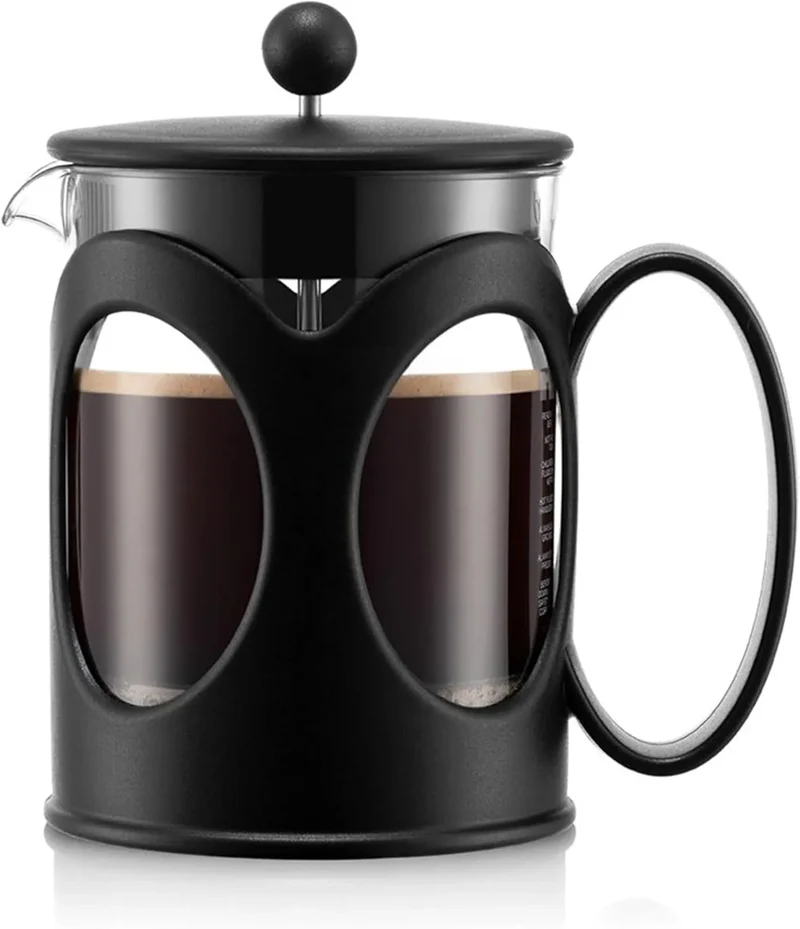 Bodum Kenya Coffee Maker - French Press, 0.5L, Stainless Steel
