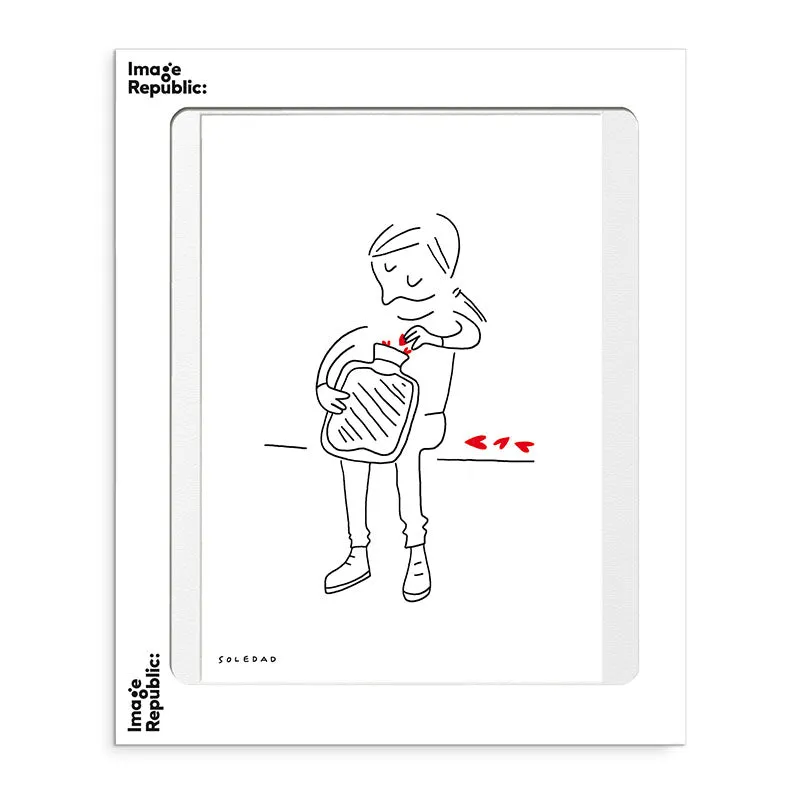 Affiche Soledad - Amour bouillotte
