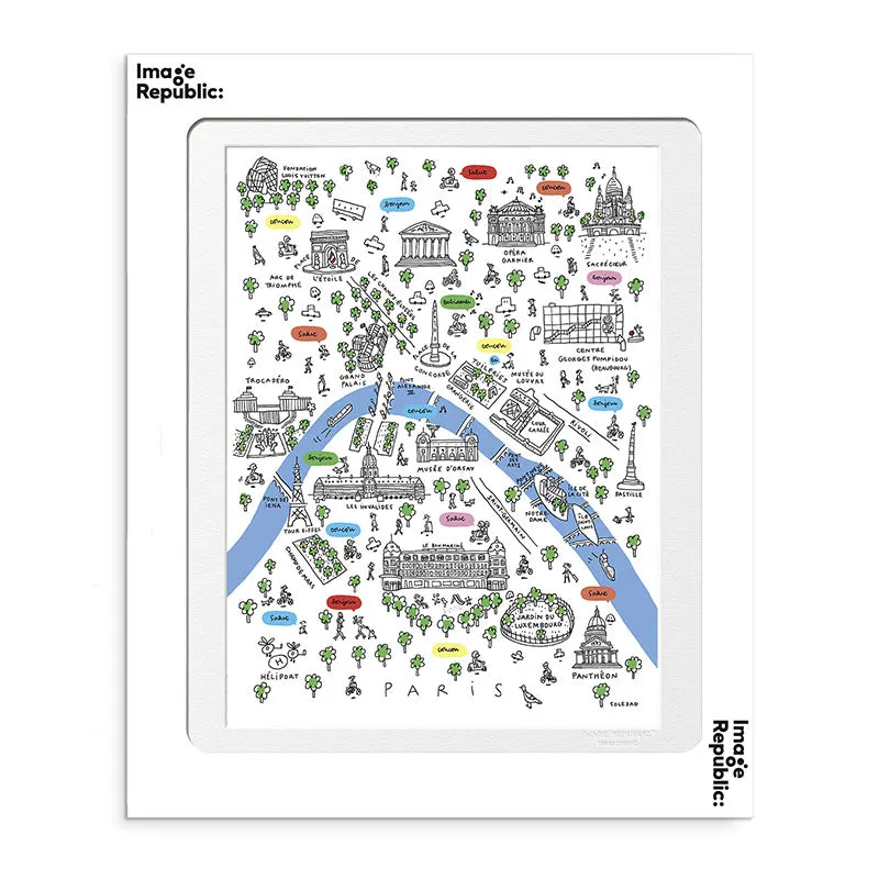 Affiche Soledad - Monuments de Paris