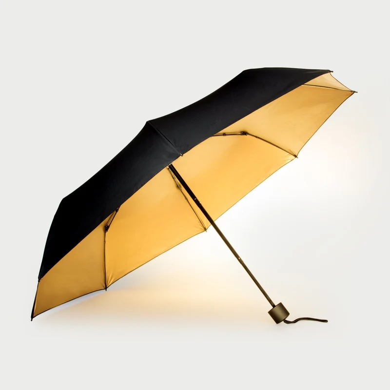 Parapluie - Noir et Or