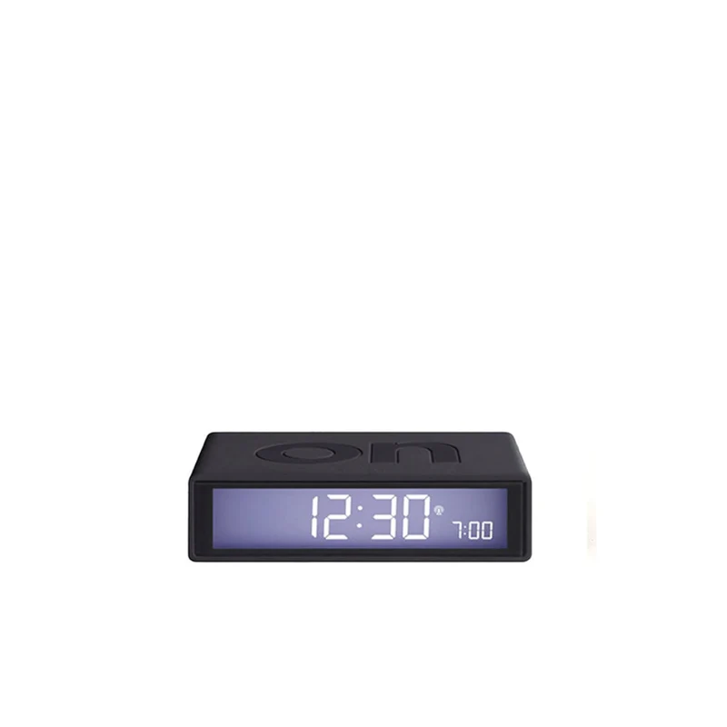 Réveil Flip Classic Lexon - Gris foncé