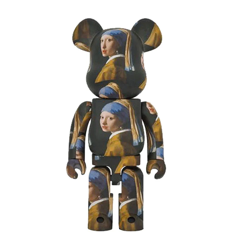 Bearbrick 1000% - Vermeer : Girl with the Pearl Earring (H 72 cm)