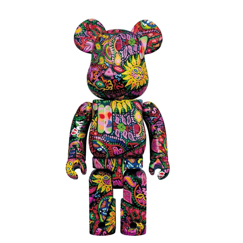 Bearbrick 1000% - Psychedelic Paisley (H 72 cm)