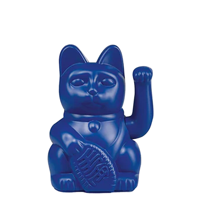Lucky Cat - bleu marine
