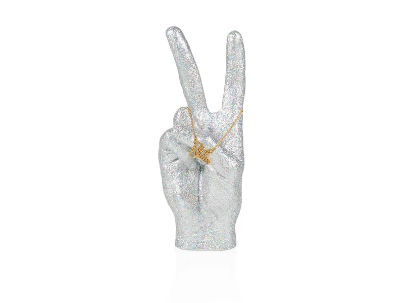Sculpture Symbole main - Peace