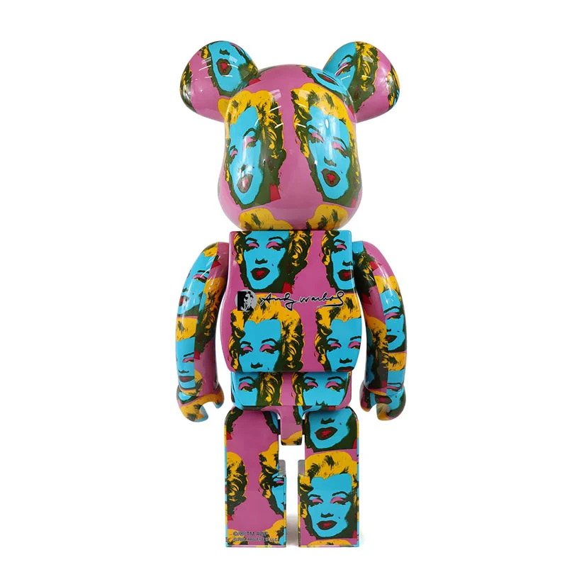 BEARBRICK 1000% MARILYN MONROE x ANDY WARHOL #2 - H 72 cm