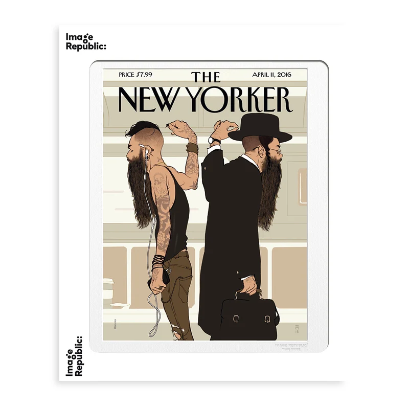 Affiche Tomer Hanuka - The New Yorker : Take The L Train