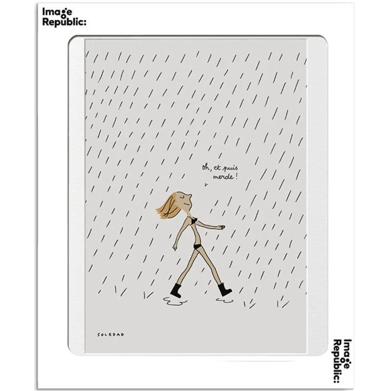 Affiche Soledad - Pluie