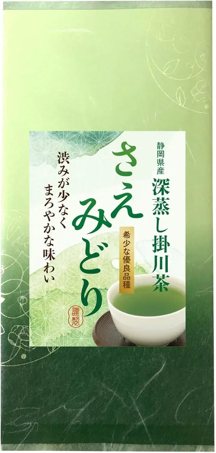 Top Smile Fukamushi Kakegawa Saemidori Premium Green Tea 100g