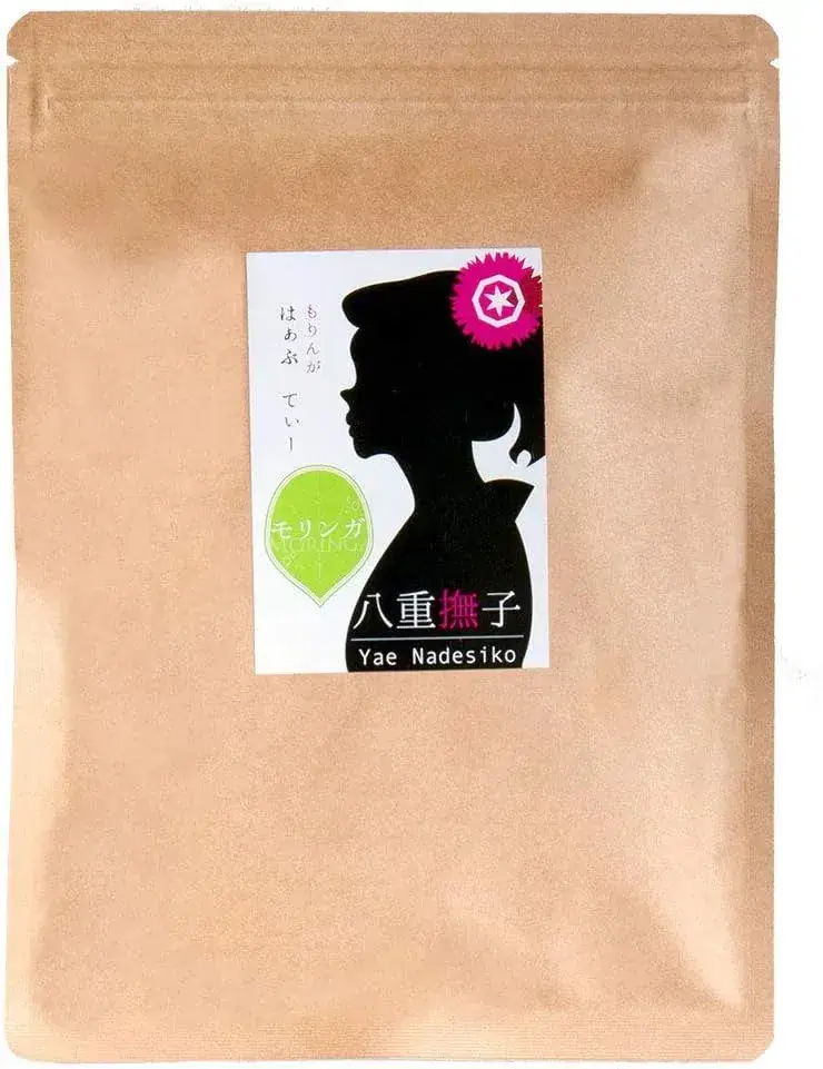 Yae Nadeshiko Moringa Herbal Tea Bags Non-Caffeine Wellness Drink