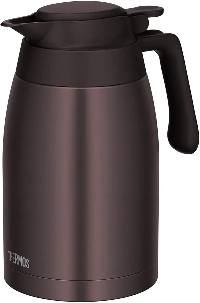 Thermos Stainless Steel Insulated Pitcher, Dishwasher Safe, 1.5L