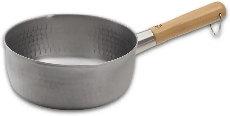Takumi Japan Snow Flat Cookware 20cm Stainless Steel Induction Gas
