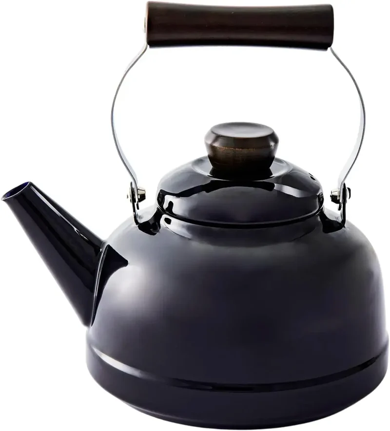 Takumi Japan TKM 23K Ebony Enameled Teakettle 2.3 Liter Induction