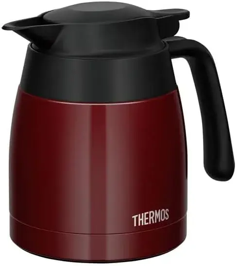 Thermos TTC-700 0.7L Stainless Steel Thermal Carafe, Easy Clean