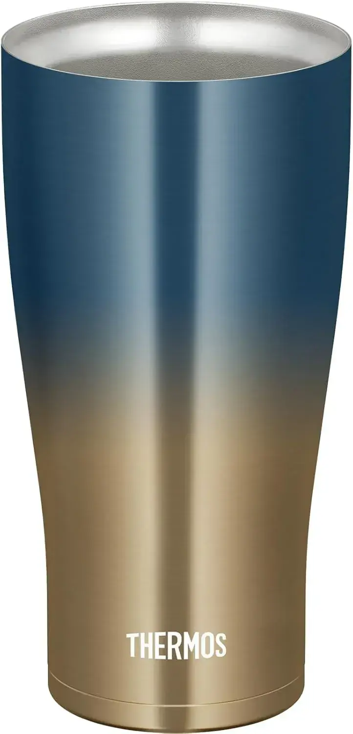 Thermos 600ml Blue Gradient Insulated Cold Beverage Cup