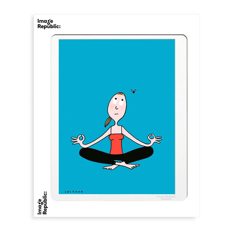 Affiche Soledad - Yoga Sukhasana