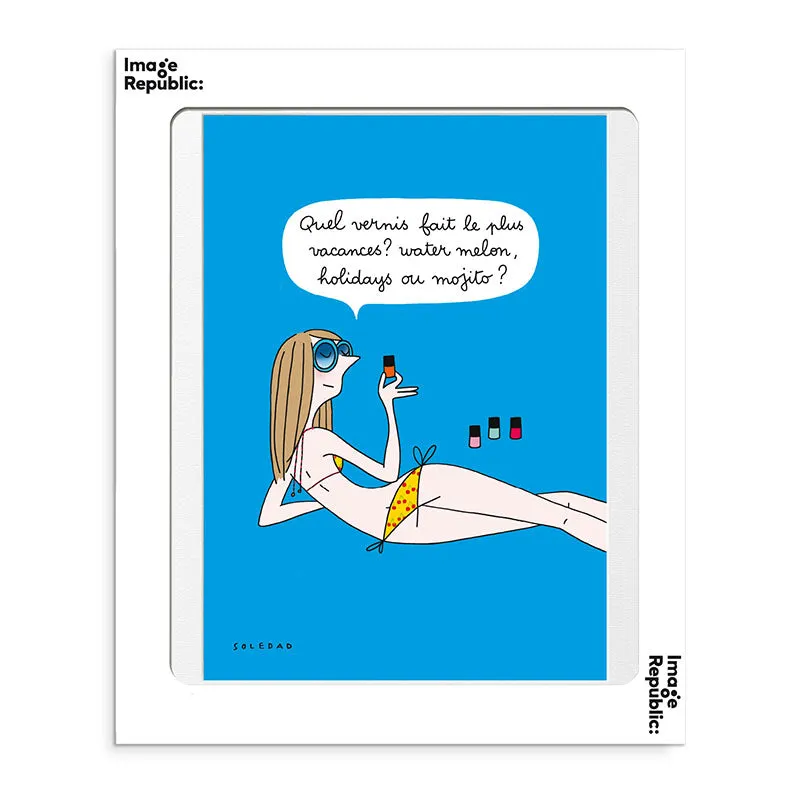 Affiche Soledad - Vernis