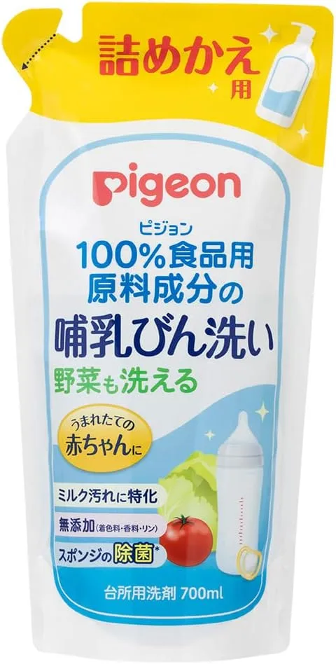 Pigeon Bottle Wash Refill - 23.7 fl oz (700 ml) Cleaning Liquid