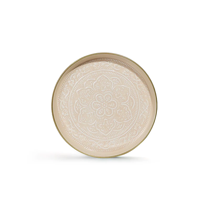 Plateau Berbère Ø 35 cm - nude