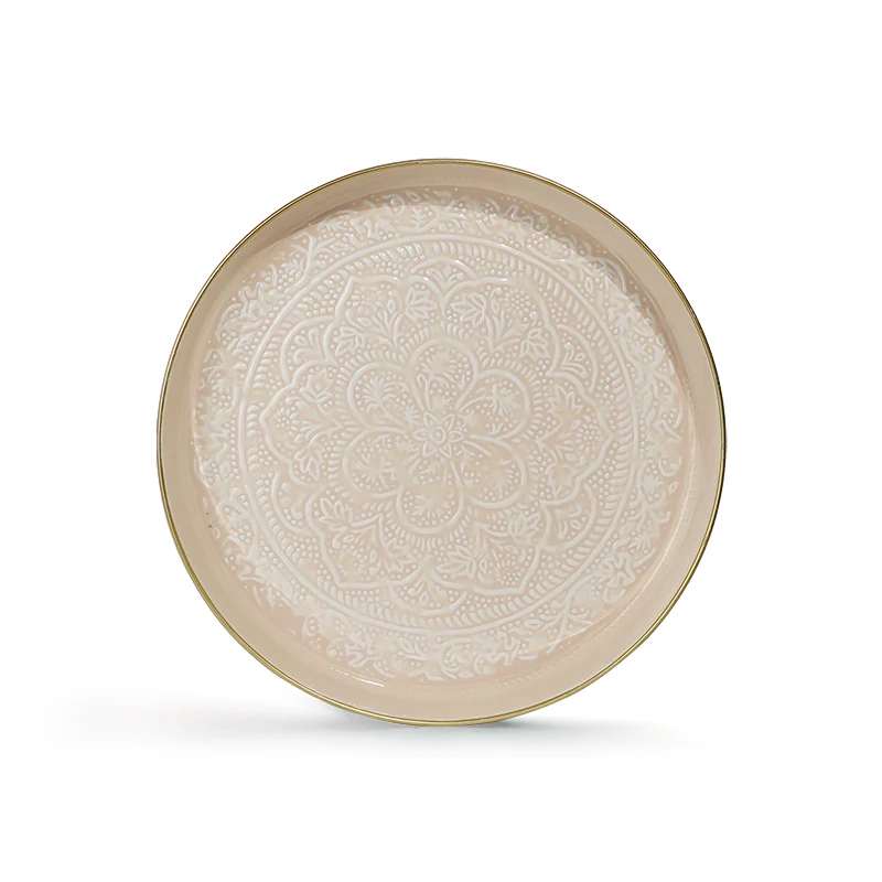 Plateau Berbère Ø 45 cm - nude