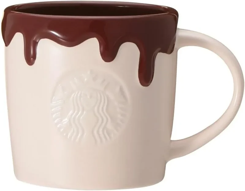 Starbucks Stava Valentine 2026 Chocolate Drip Mug - 12oz