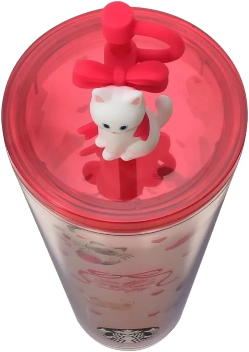 Starbucks Valentine 2026 Cat Cold Cup Tumbler - 710ml