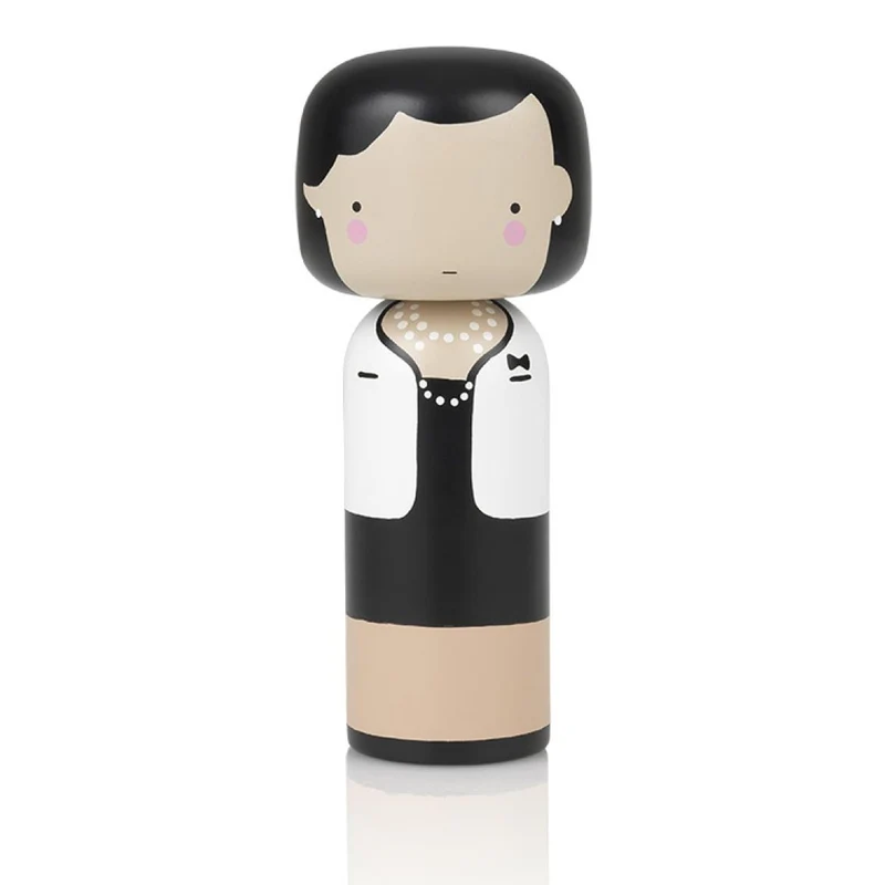 Lucie Kaas Figurine en bois Kokeshi Coco - 2 tailles