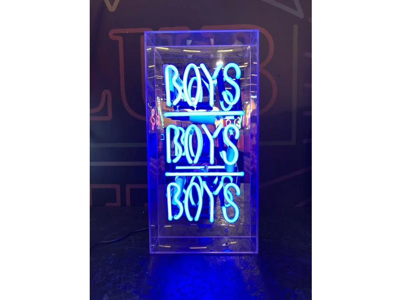 ENSEIGNE NEON - BOYS BOYS BOYS