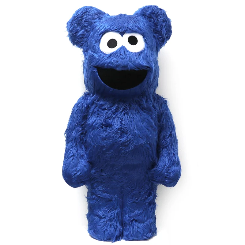 BEARBRICK 1000% COOKIE MONSTER COSTUME - H 70 cm