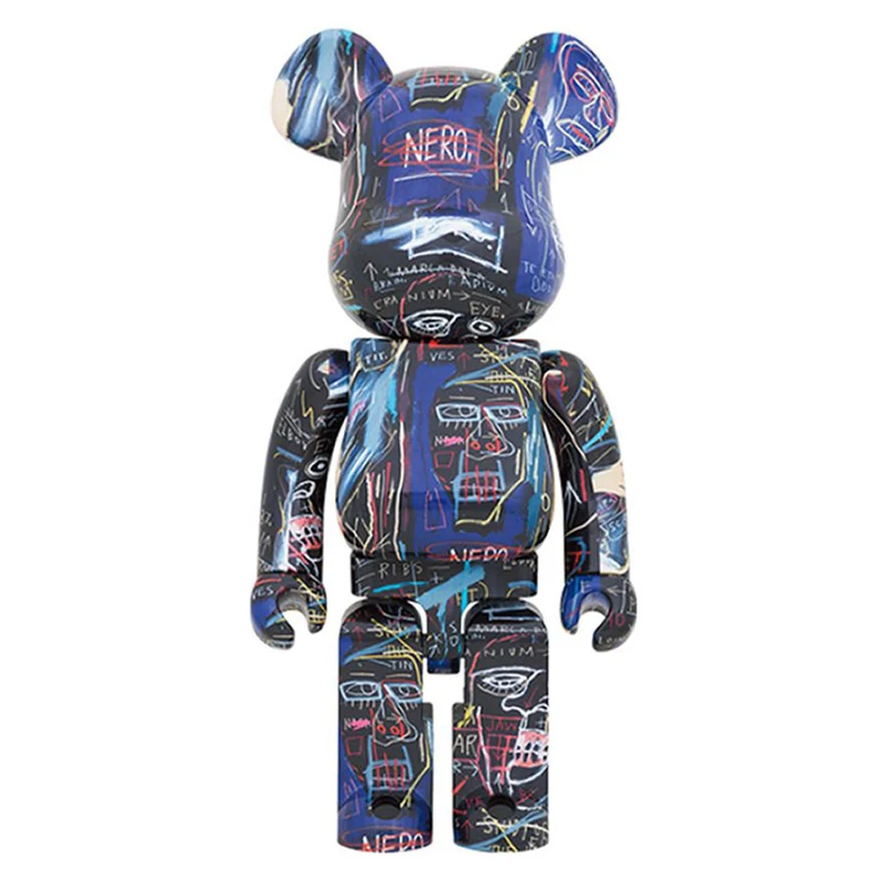 BEARBRICK 1000% JEAN-MICHEL BASQUIAT #7 - H 72 cm