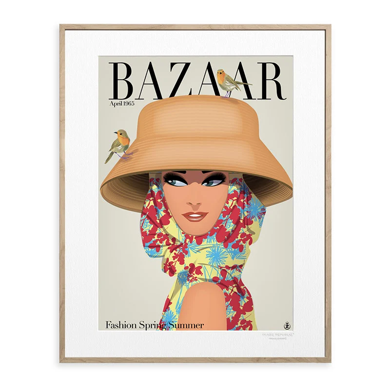 Affiche Monsieur Z - Mode Bazaar