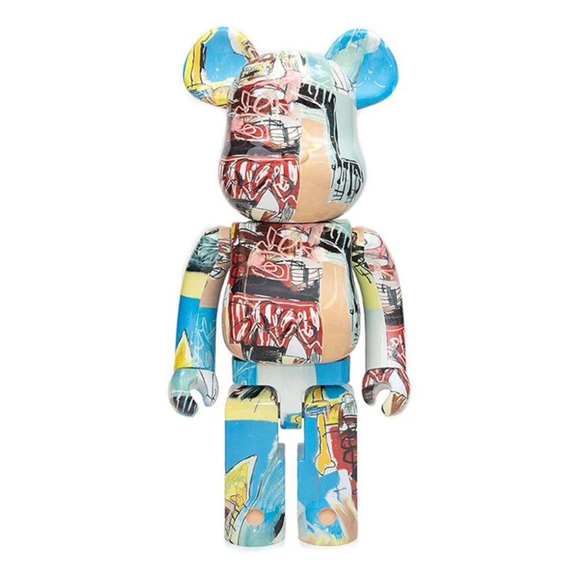 BEARBRICK 1000% JEAN-MICHEL BASQUIAT #6 / H 72 cm