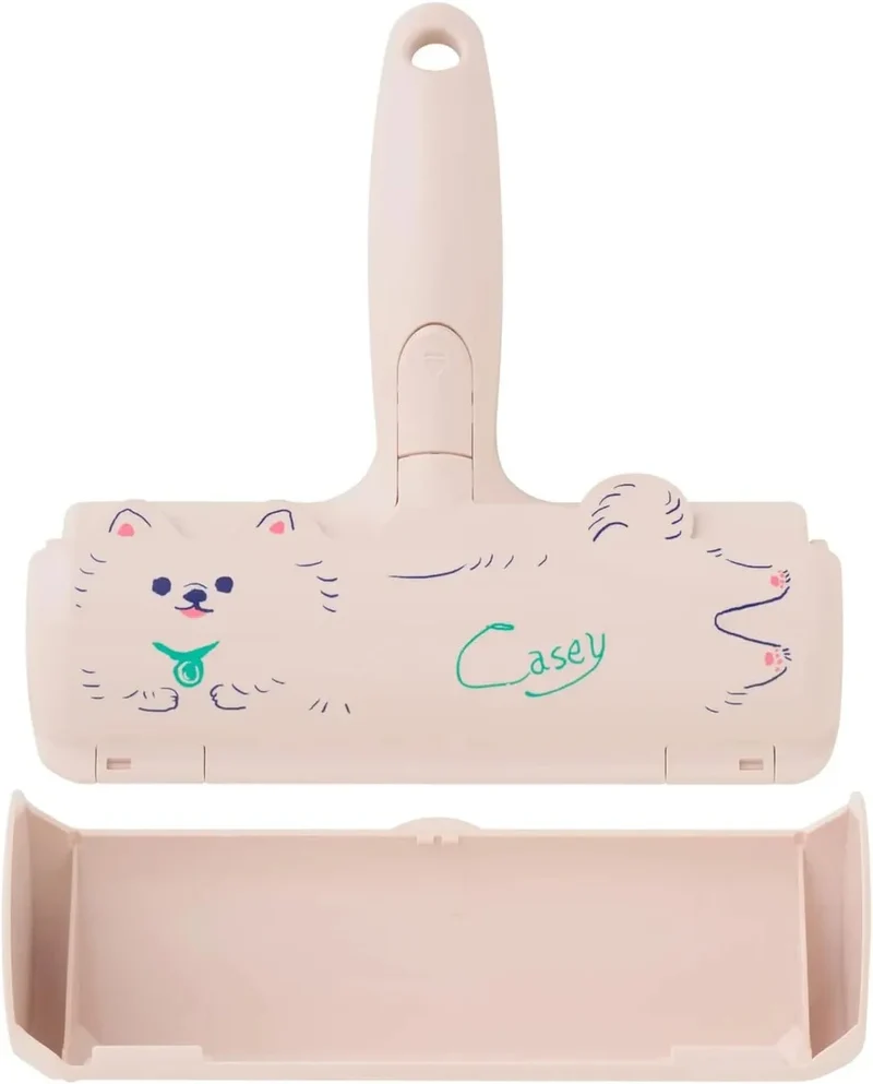 Nippon Seal Pakupaku Roller for Pet Hair Loss and Dust Removal Dogs Cats PACPAK