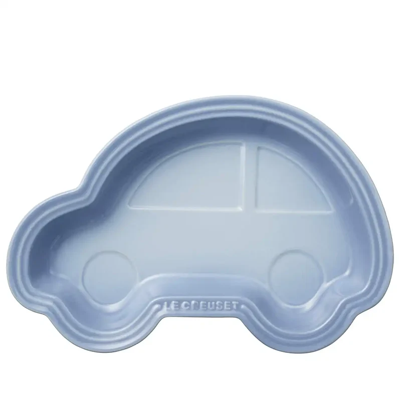 Le Creuset Coastal Blue Baby Lunch Plate Microwave Safe Ideal Baby Gift