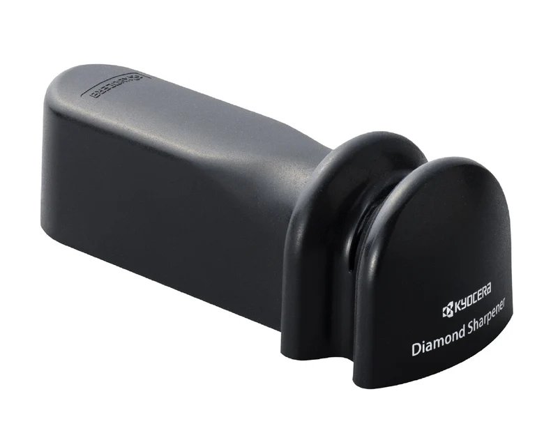 Kyocera Japan Made Manual Knife Sharpener - Diamond Metal & Ceramic Double-Edged Ds20S