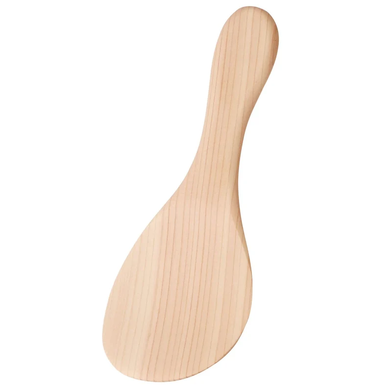 Yamaco Temahima Kobo Hinoki Small Rice Paddle - Easy Use