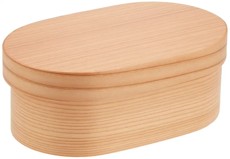 Yamaco Japanese Bento Box Oval Design