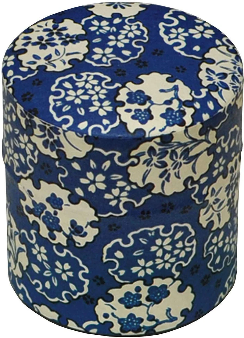 Yamaco Po-Kan Hanayukiwa S Tea Canister 7.5x8cm 79205 Compact Design