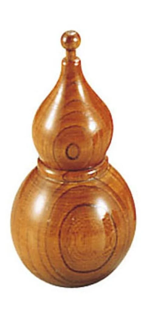 Endo Shoji Wooden Gourd Chili Pepper Container