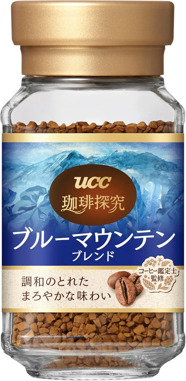 Ucc Blue Mountain Blend Coffee Bottle 45g - Harmonious Taste & Elegant Scent Instant Coffee