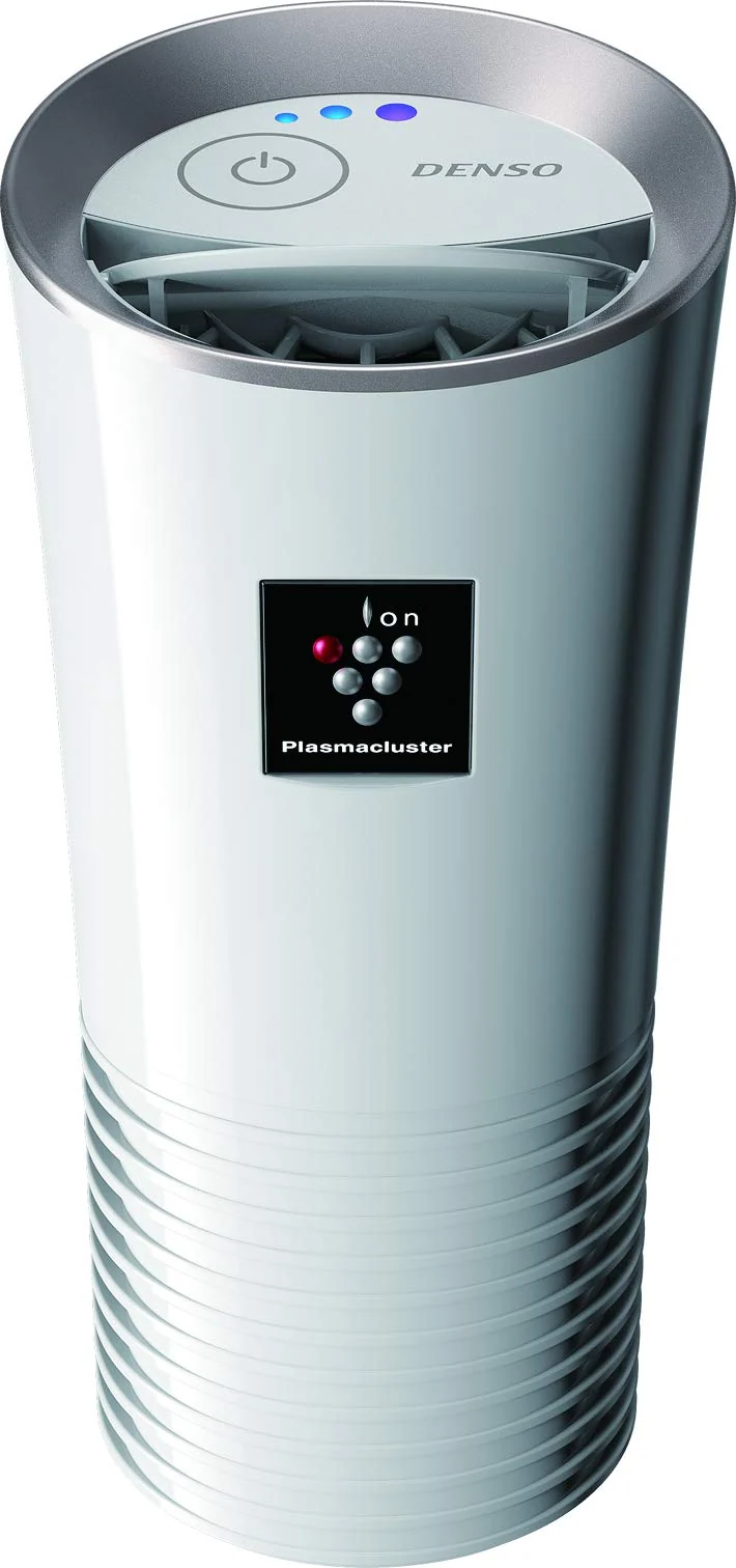 Denso Plasmacluster Ion Generator Cup Type White 0447802160 In-Car Air Purifier