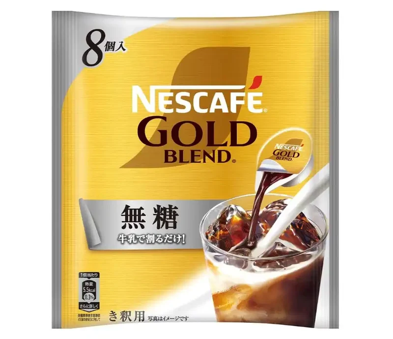 Nestlé Japan Nescafé Gold Blend Unsweetened Coffee Concentrate (8 pcs)